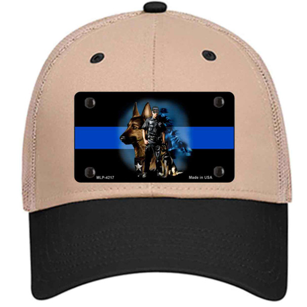 Thin Blue Line Police K-9 Wholesale Novelty License Plate Hat