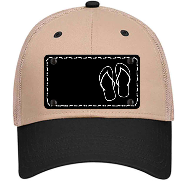 Flip Flops Offset Wholesale Novelty License Plate Hat