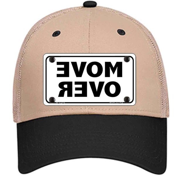 Move Over White Wholesale Novelty License Plate Hat