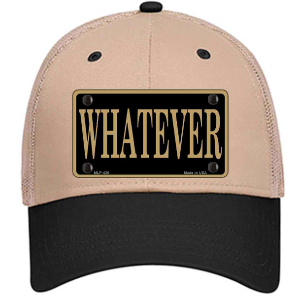 Whatever Wholesale Novelty License Plate Hat