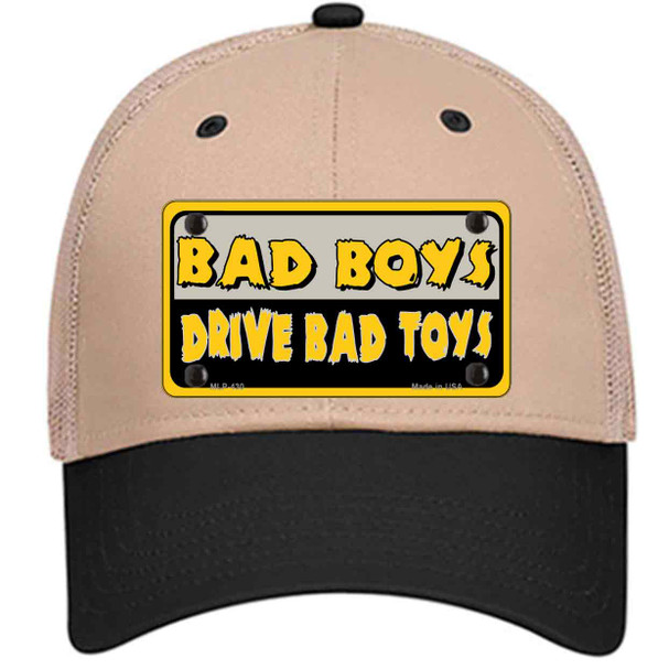 Bad Boys Drive Bad Toys Wholesale Novelty License Plate Hat