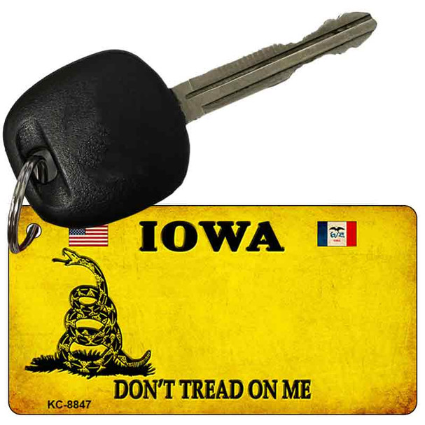 Iowa Dont Tread On Me Wholesale Novelty Key Chain