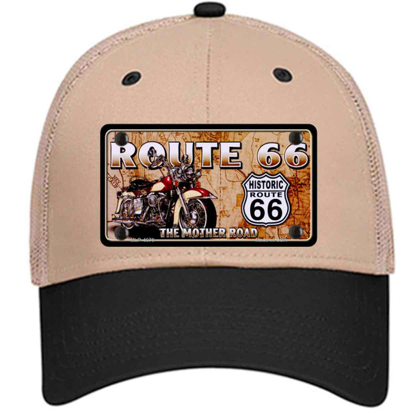 Route 66 Mother Road Motorcycle Wholesale Novelty License Plate Hat