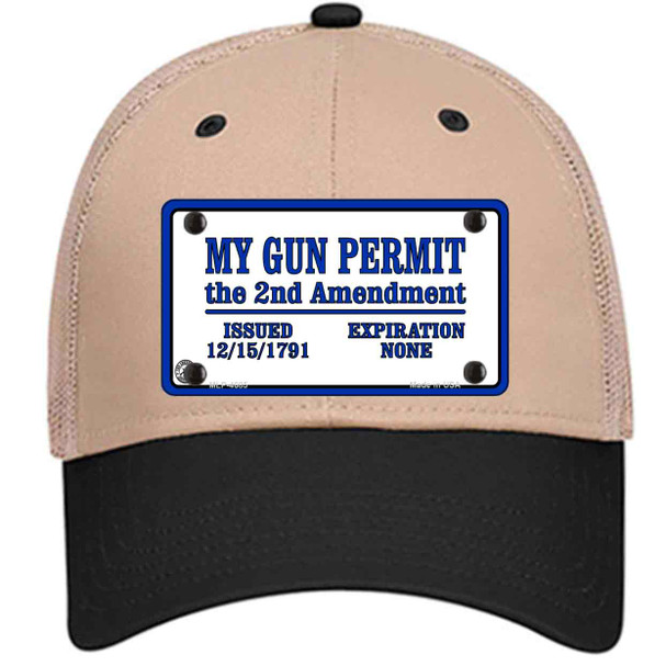 My Gun Permit Wholesale Novelty License Plate Hat
