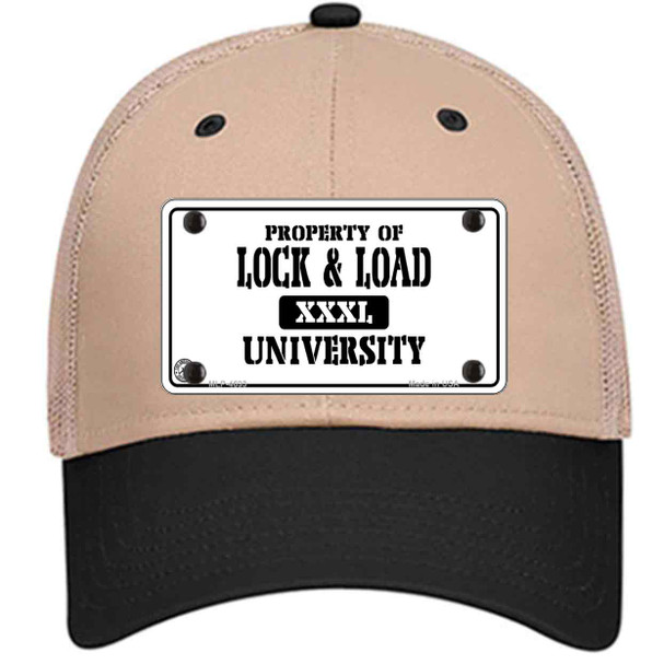 Lock And Load Wholesale Novelty License Plate Hat