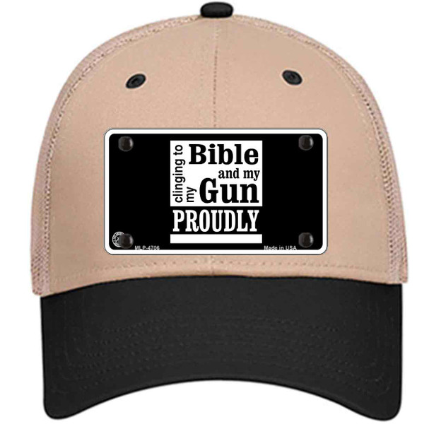 My Bible And My Gun Wholesale Novelty License Plate Hat