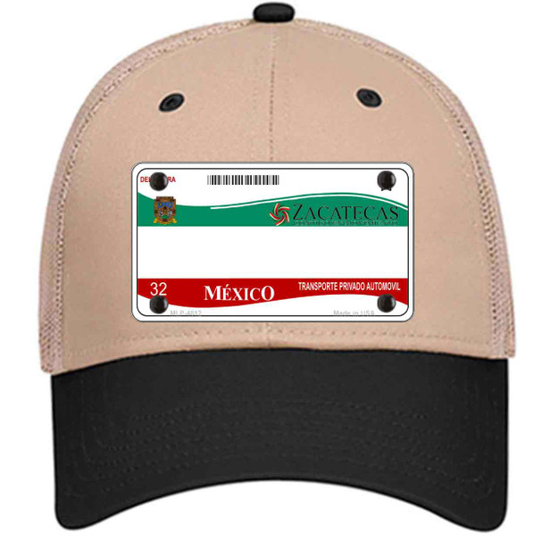 Zachatecas Mexico Wholesale Novelty License Plate Hat