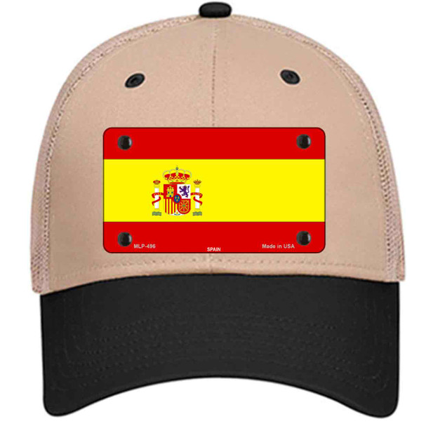 Spain Flag Wholesale Novelty License Plate Hat