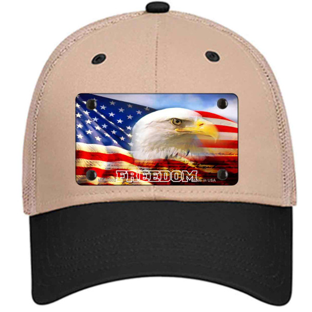 Freedom Bald Eagle Wholesale Novelty License Plate Hat