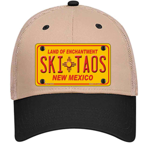 Ski Taos Yellow New Mexico Wholesale Novelty License Plate Hat