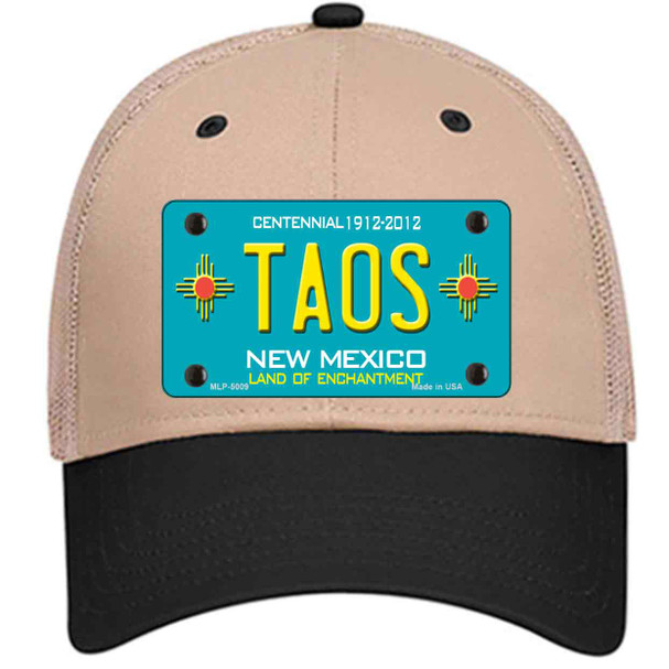 Taos Teal New Mexico Wholesale Novelty License Plate Hat