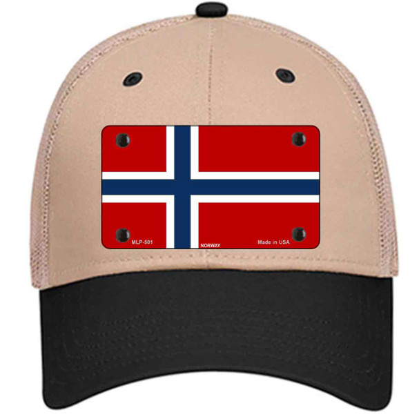 Norway Flag Wholesale Novelty License Plate Hat