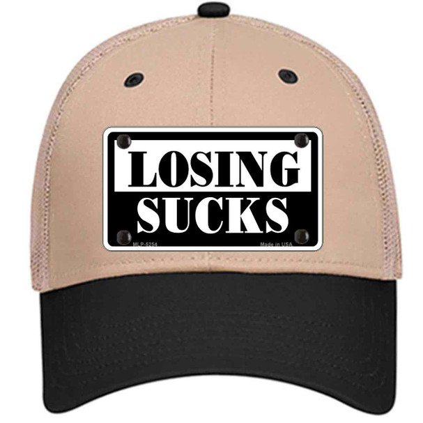 Losing Sucks Wholesale Novelty License Plate Hat