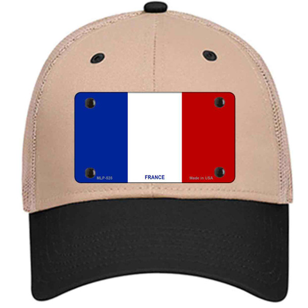 France Flag Wholesale Novelty License Plate Hat
