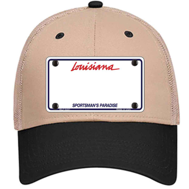 Louisiana Sportsman Blank Plate Wholesale Novelty License Plate Hat