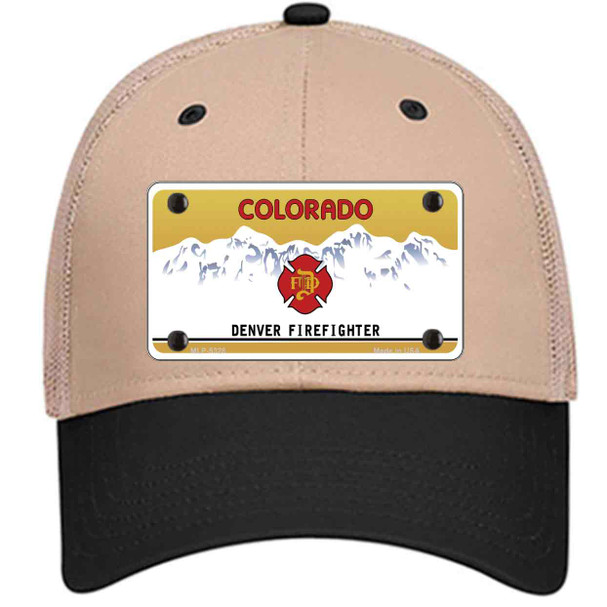 Denver Fire Fighter Wholesale Novelty License Plate Hat