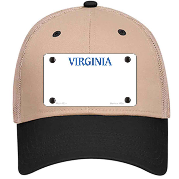 Virginia Old Dominion Blank Wholesale Novelty License Plate Hat