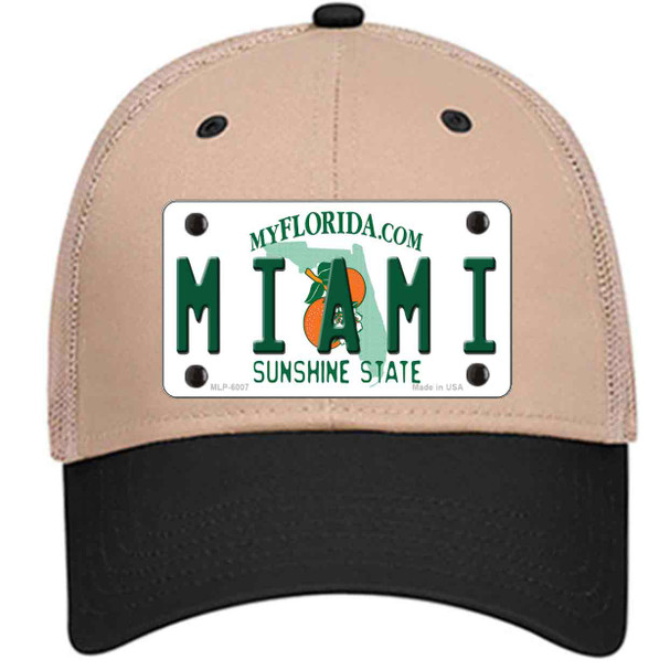 Miami Florida Wholesale Novelty License Plate Hat