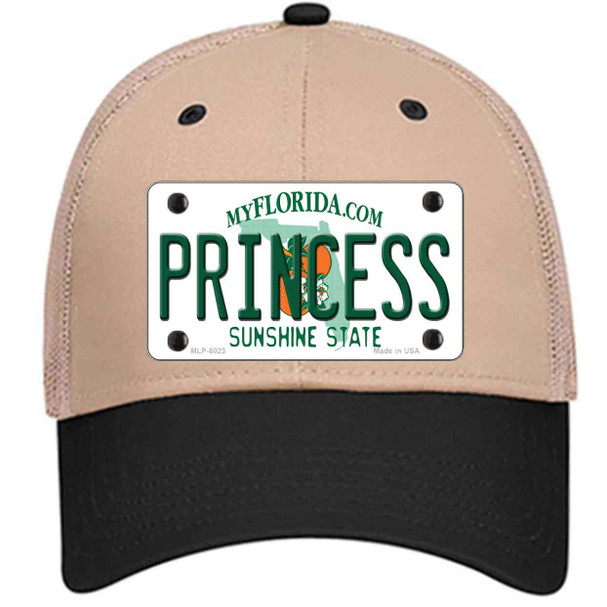 Princess Florida Wholesale Novelty License Plate Hat