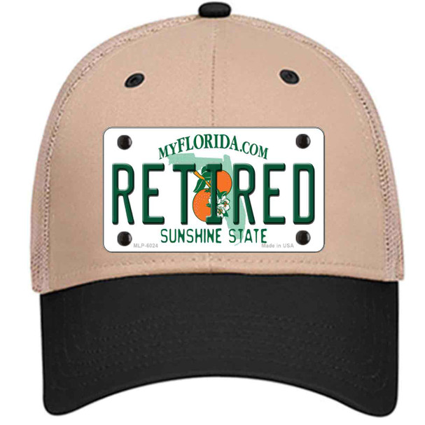 Retired Florida Wholesale Novelty License Plate Hat