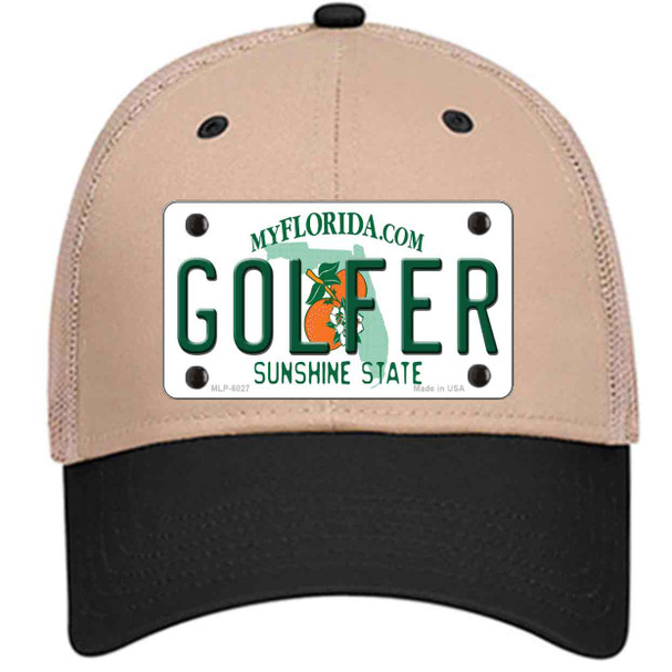 Golfer Florida Wholesale Novelty License Plate Hat