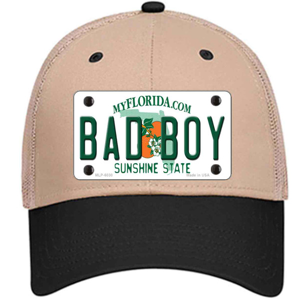 Bad Boy Florida Wholesale Novelty License Plate Hat