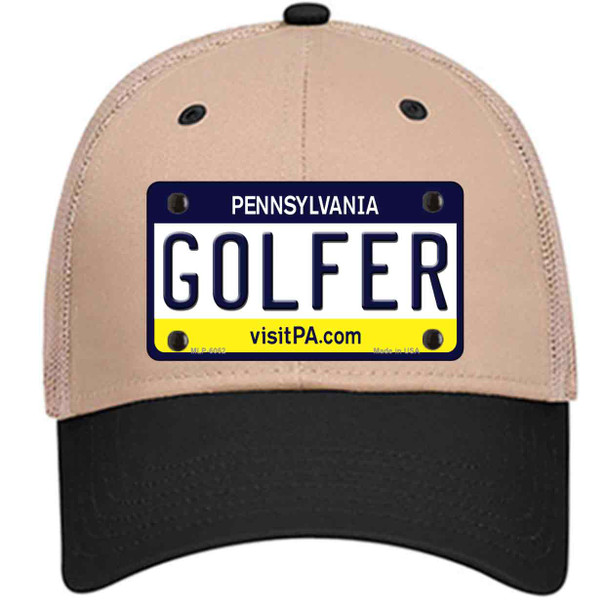 Golfer Pennsylvania State Wholesale Novelty License Plate Hat