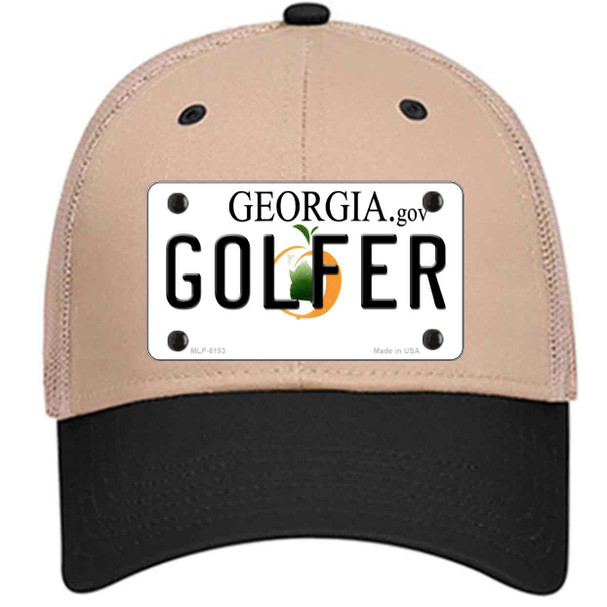 Golfer Georgia Wholesale Novelty License Plate Hat