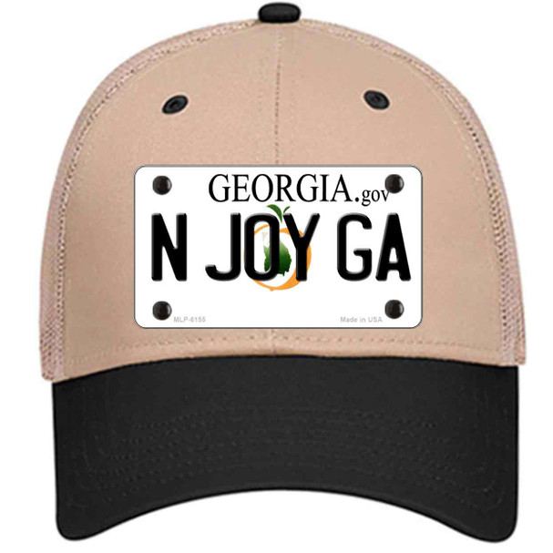 N Joy Ga Georgia Wholesale Novelty License Plate Hat