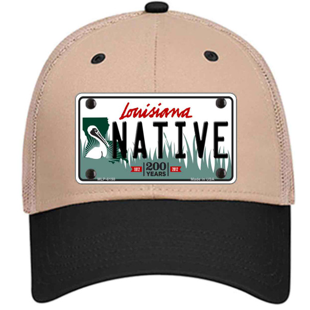 Native Louisiana Wholesale Novelty License Plate Hat
