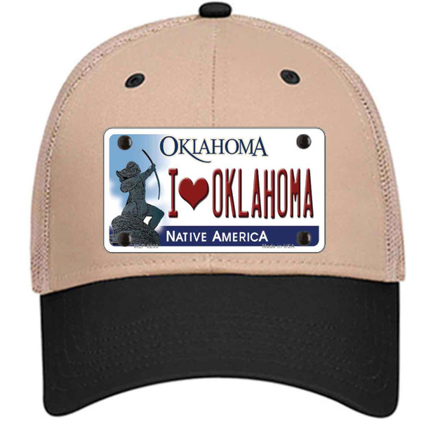 I Love Oklahoma Wholesale Novelty License Plate Hat