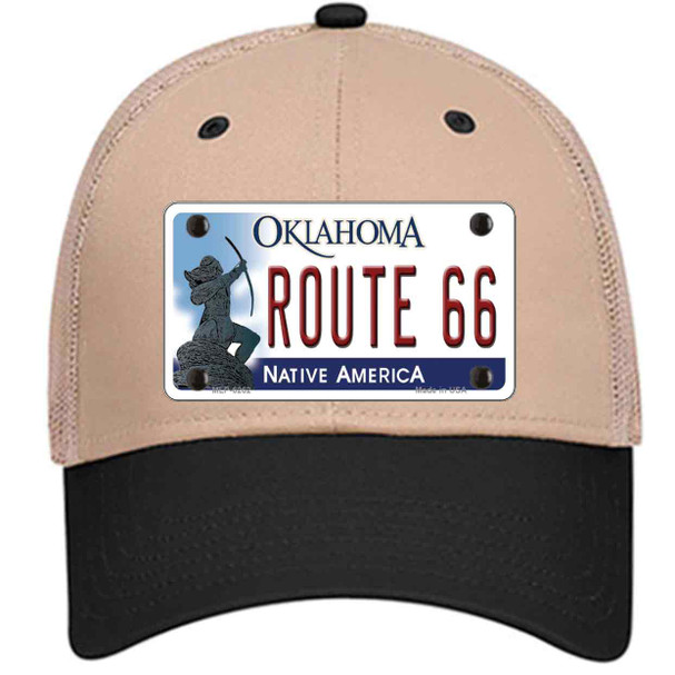 Route 66 Oklahoma Wholesale Novelty License Plate Hat