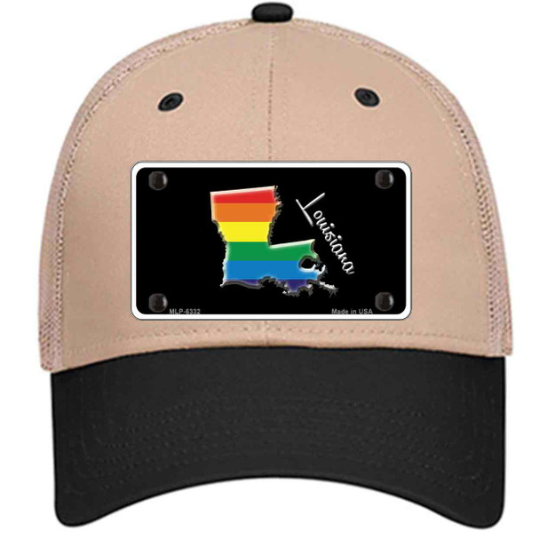 Louisiana Rainbow Wholesale Novelty License Plate Hat