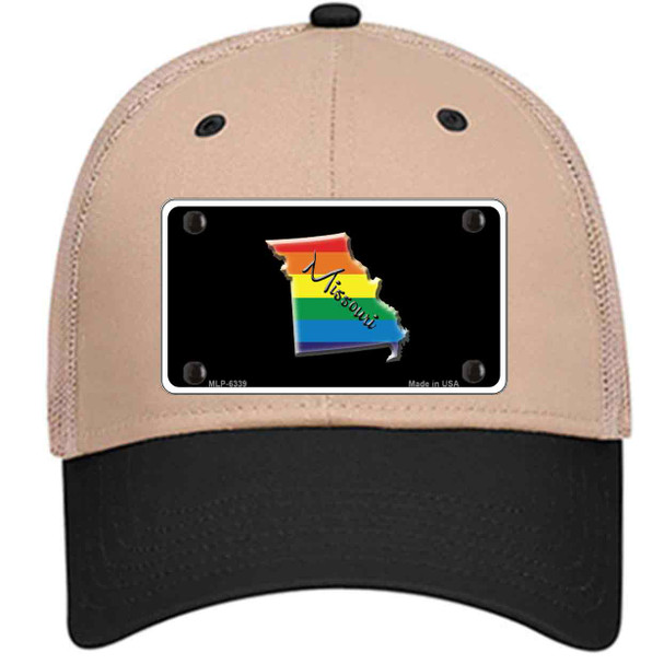 Missouri Rainbow Wholesale Novelty License Plate Hat