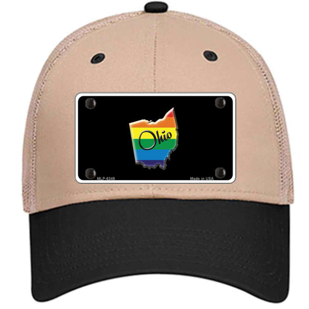 Ohio Rainbow Wholesale Novelty License Plate Hat