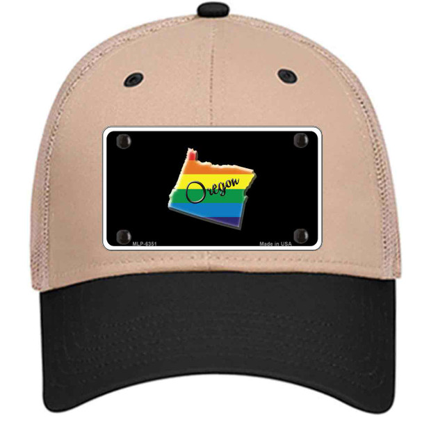 Oregon Rainbow Wholesale Novelty License Plate Hat