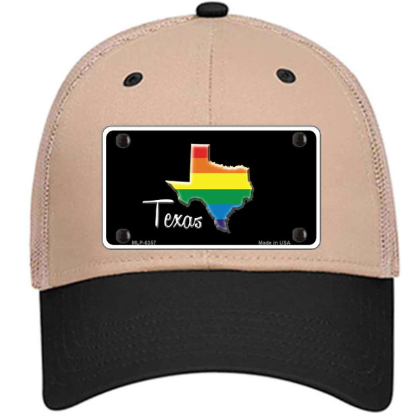 Texas Rainbow Wholesale Novelty License Plate Hat