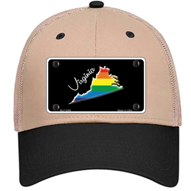 Virginia Rainbow Wholesale Novelty License Plate Hat