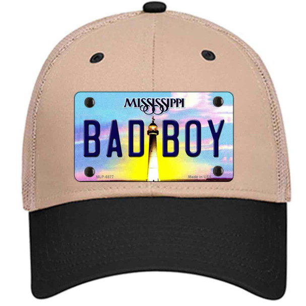 Bad Boy Mississippi Wholesale Novelty License Plate Hat