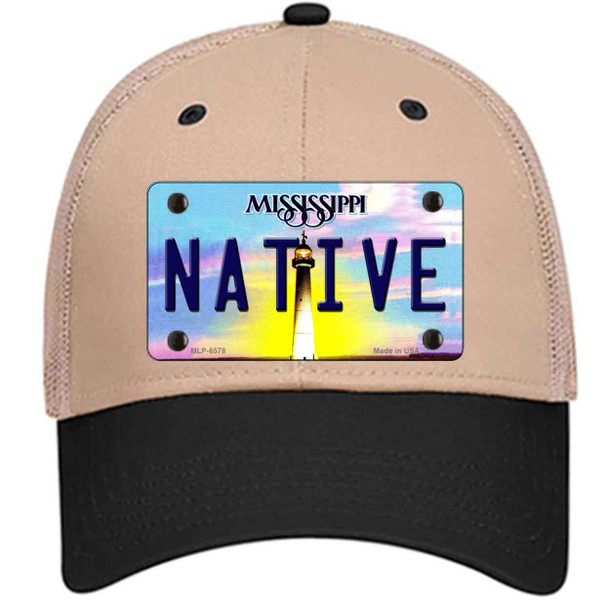 Native Mississippi Wholesale Novelty License Plate Hat