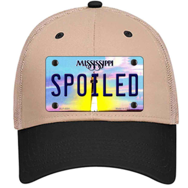 Spoiled Mississippi Wholesale Novelty License Plate Hat