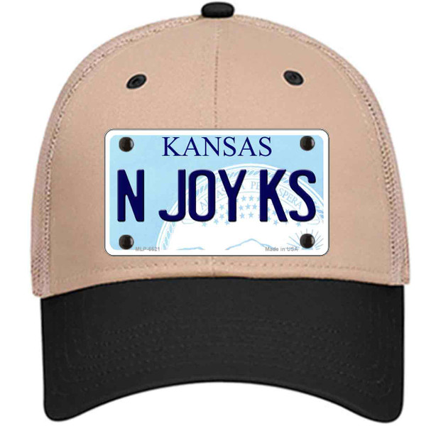 N Joy Kansas Wholesale Novelty License Plate Hat