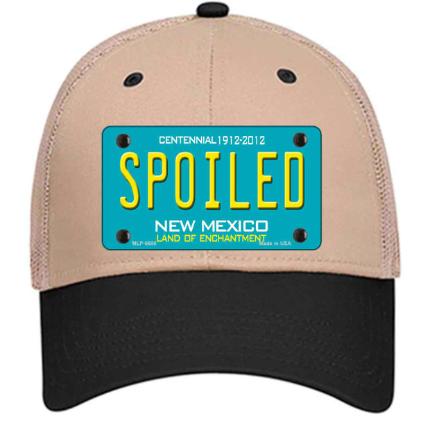 Spoiled New Mexico Wholesale Novelty License Plate Hat