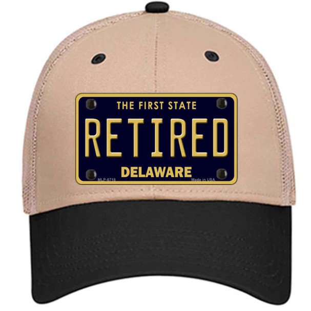 Retired Delaware Wholesale Novelty License Plate Hat