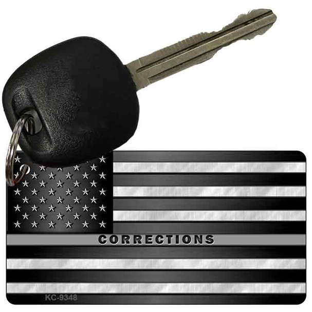 American Flag Corrections Wholesale Novelty Key Chain