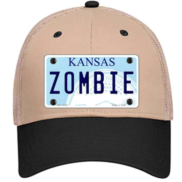 Zombie Kansas Wholesale Novelty License Plate Hat