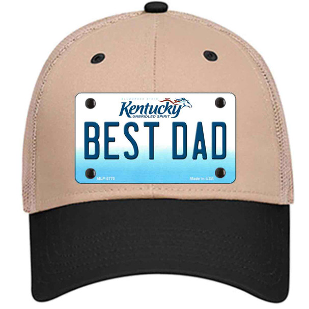 Best Dad Kentucky Wholesale Novelty License Plate Hat