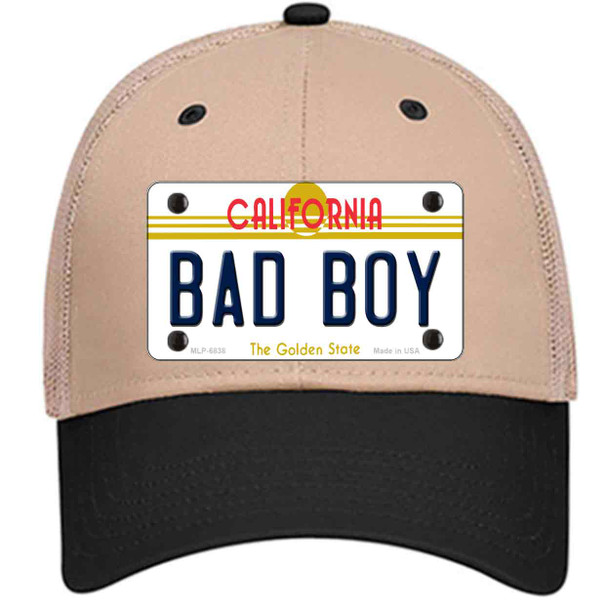 Bad Boy California Wholesale Novelty License Plate Hat