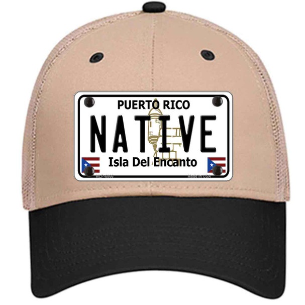 Native Puerto Rico Wholesale Novelty License Plate Hat