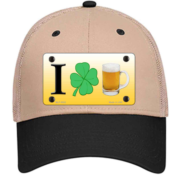 I Shamrock Beer Wholesale Novelty License Plate Hat